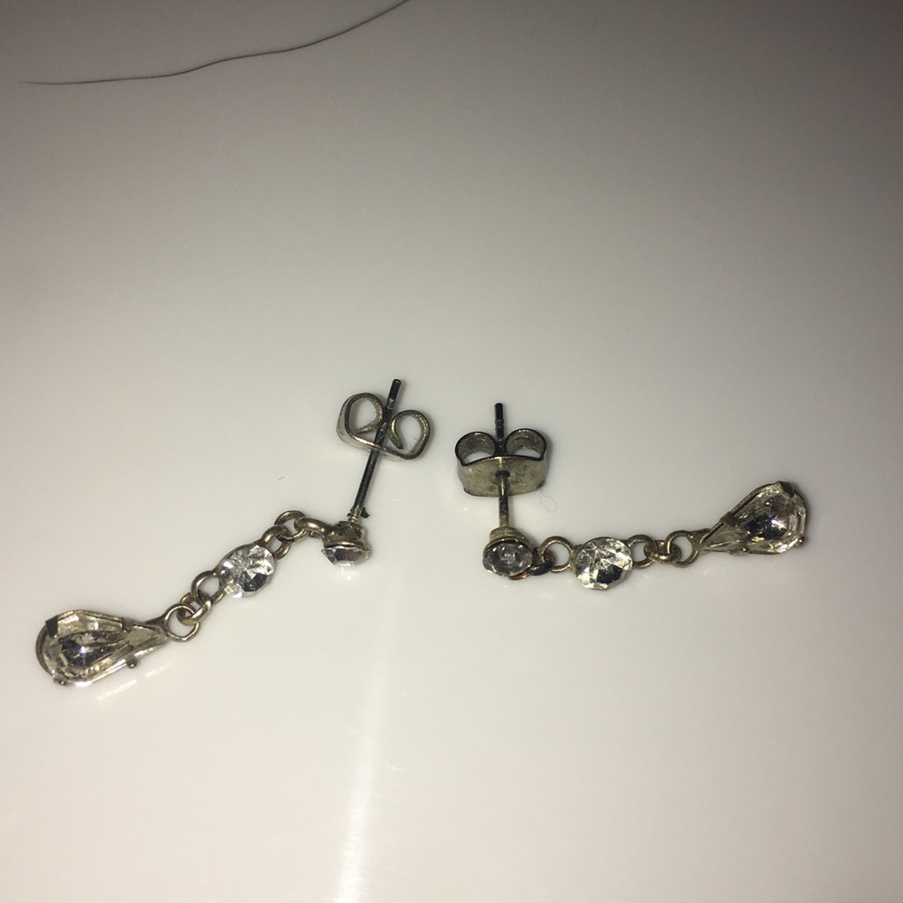 SILVER DANGLE EARRINGS